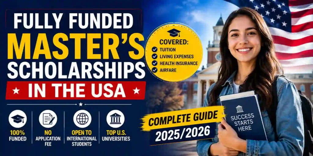 Postgraduate Scholarships for International Students in the USA (2026/2027)